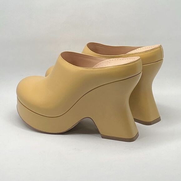 Loewe Terra 100 leather platform clogs size 37 - Picture 10 of 16